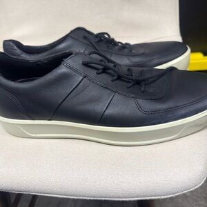 Ecco Black Sneakers with Light Sole